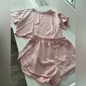 3 set Bundle Pink and gray Loungewear Sets